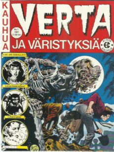 Verta ja väristyksiä 1/1987 -kirjan kansi