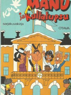 Manu ja kultatupsu -kirjan kansi