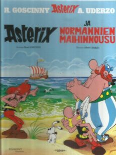 Asterix 9 - Asterix ja normannien maihinnousu -kirjan kansi