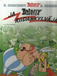 Asterix 15 - Asterix ja riidankylväjä -kirjan kansi