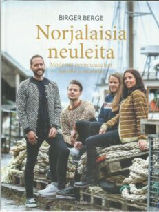Norjalaisia neuleita : modernit perinneneuleet naisille ja miehille -kirjan kansi