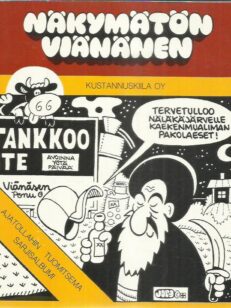 Näkymätön Viänänen - tankkoo ite! -kirjan kansi