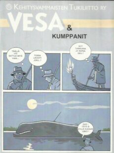Vesa & kumppanit -kirjan kansi