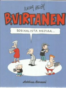 B. Virtanen - Sosiaalista mediaa.. -kirjan kansi