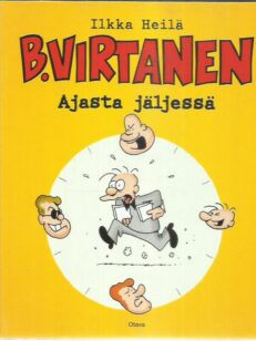 B. Virtanen - Ajasta jäljessä -kirjan kansi