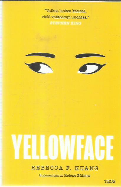 Yellowface -kirjan kansi