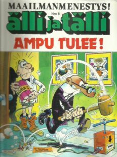 Älli ja Tälli 6 - Ampu tulee! -kirjan kansi