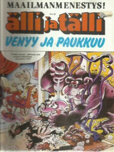Älli ja Tälli 20 - Venyy ja paukkuu -kirjan kansi