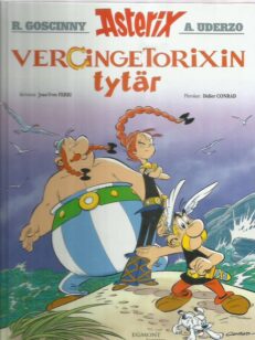 Asterix 38 - Vercingetorixin tytär -kirjan kansi