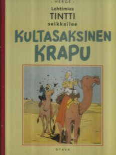 Lehtimies Tintti seikkailee - Kultasaksinen krapu -kirjan kansi