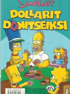 Simpsonit : dollarit donitseiksi -kirjan kansi