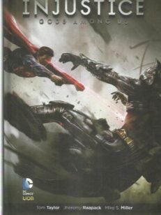 Injustice - Gods Among Us -kirjan kansi