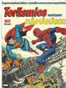 Teräsmies vastaan Hämähäkki -kirjan kansi