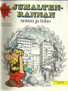 Asterix - Jumaltenrannan nousu ja tuho -kirjan kansi