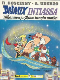 Asterix 28 - Asterix Intiassa - Tuhannen ja yhden tunnin matka -kirjan kansi