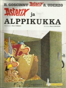 Asterix ja alppikukka -kirjan kansi
