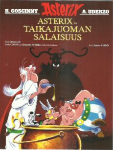 Asterix ja taikajuoman salaisuus -kirjan kansi