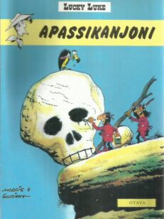 Lucky Luke - Apassikanjoni -kirjan kansi