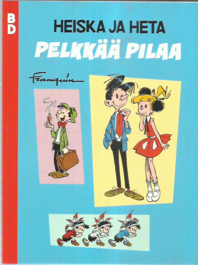 Heiska ja Heta - Pelkkää pilaa -kirjan kansi