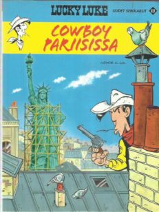 Lucky Luke uudet seikkailut 13 - Cowboy Pariisissa -kirjan kansi