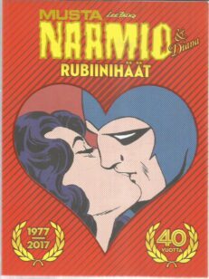Mustanaamio & Diana - Rubiinihäät -kirjan kansi
