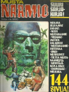 Mustanaamio Suuri sarjakirja -kirjan kansi