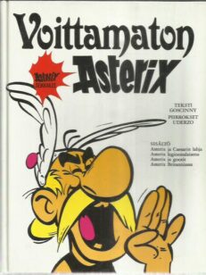 Voittamaton Asterix -kirjan kansi
