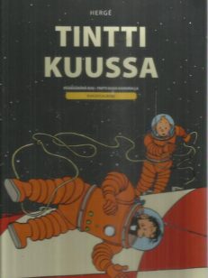Tintti Kuussa -kirjan kansi