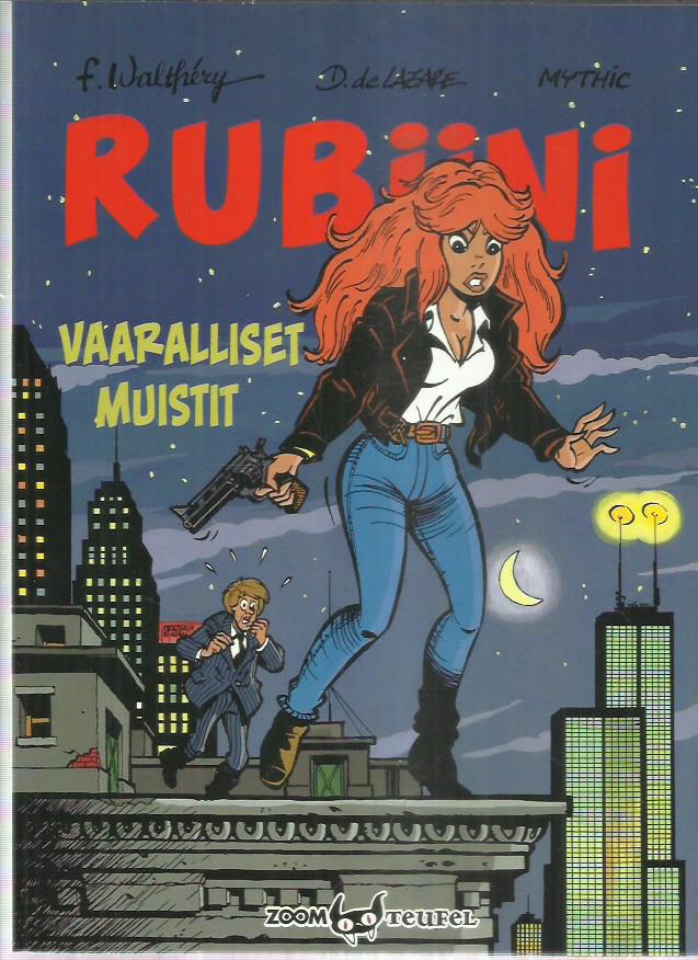 Rubiini - Vaaralliset muistit -kirjan kansi
