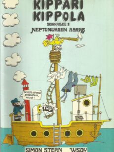 Kippari Kippola seikkailee 1 - Neptunuksen aarre -kirjan kansi