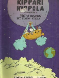 Kippari Kippola seikkailee 2 - Matka kuuhun -kirjan kansi