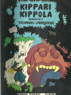 Kippari Kippola seikkailee 3 - Viidakon vaaroissa -kirjan kansi