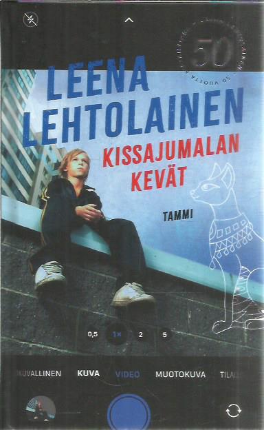 Kissajumalan kevät -kirjan kansi