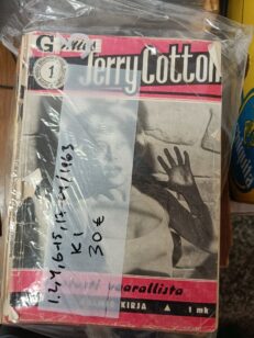 Jerry Cotton 1963 (1, 2, 4, 6-15, 17-24) -kirjan takakansi