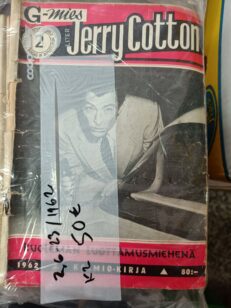 Jerry Cotton 1962 (2, 6-23) -kirjan kansi