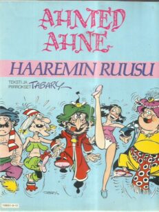 Ahmed Ahne - Haaremin ruusu -kirjan kansi
