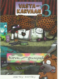 Vastakarvaan 3 - Karvan verran groovympi -kirjan kansi