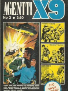 Agentti X9 2/1974 -kirjan kansi