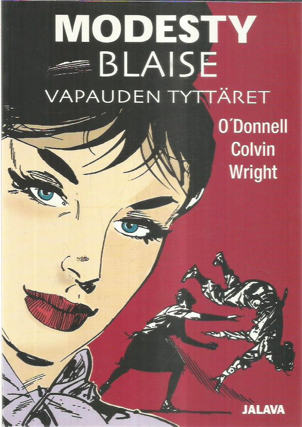 Modesty Blaise - vapauden tyttäret -kirjan kansi