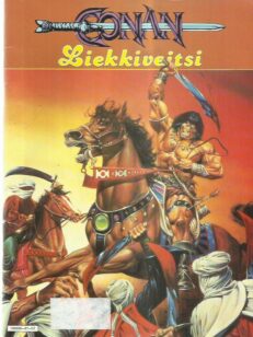 Conan - Liekkiveitsi -kirjan kansi