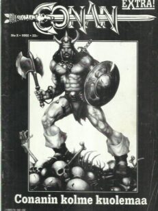 Conan extra - Conanin kolme kuolemaa -kirjan kansi