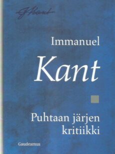 Puhtaan järjen kritiikki -kirjan kansi