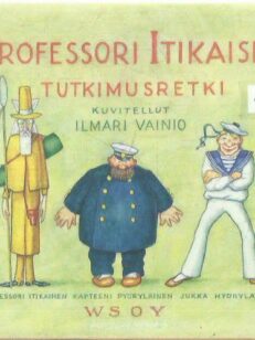 Professori Itikaisen tutkimusretki -kirjan kansi
