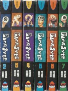 Parasyte 1-8 -kirjan kansi